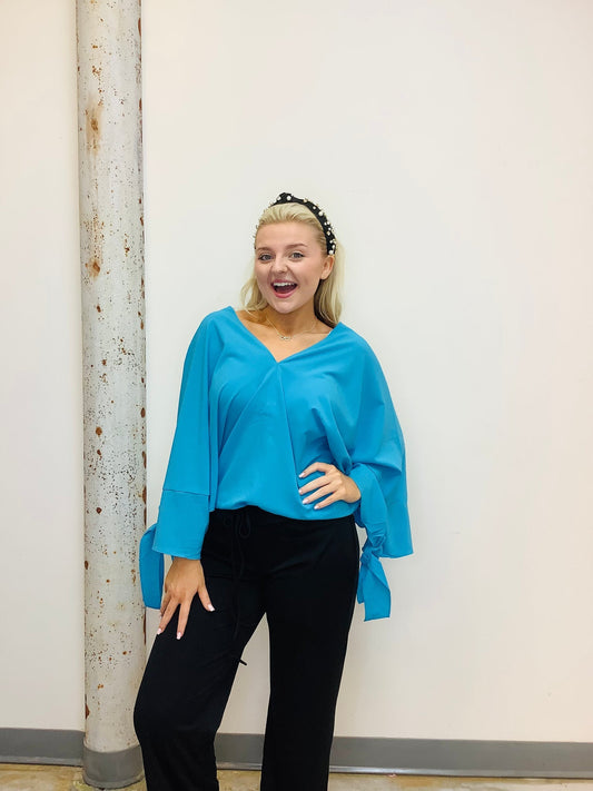 STOPPER TURQUOISE TOP